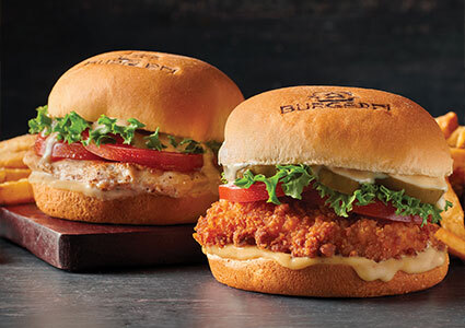BurgerFi chicken burgers