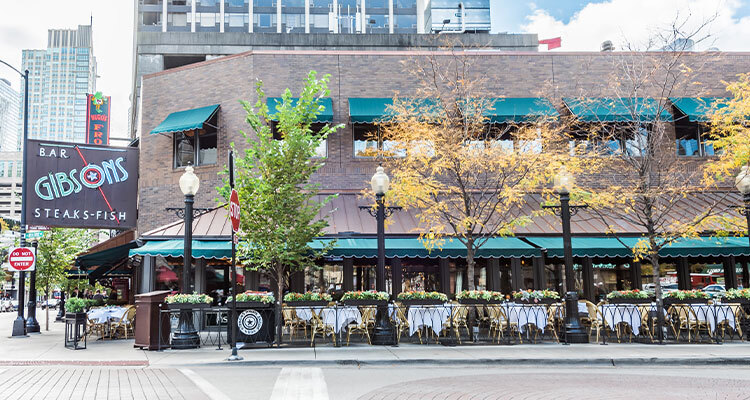 Gibsons bar and steakhouse