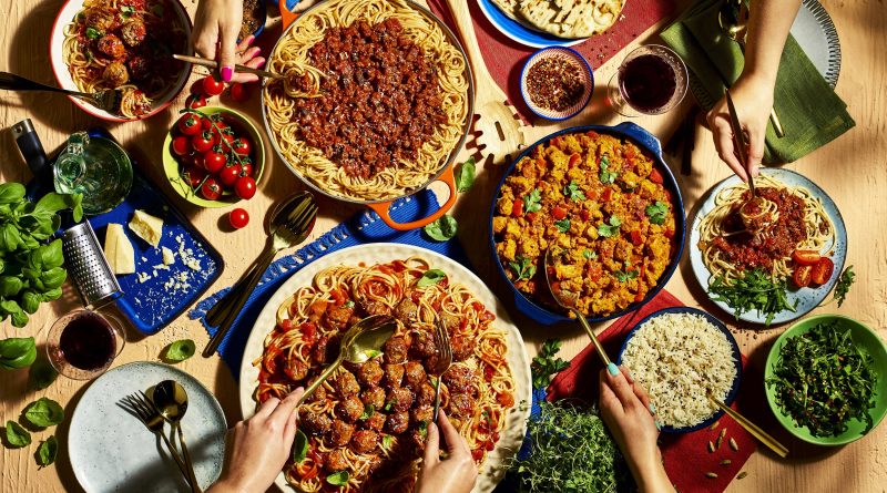 Meat-free foods from Marlow and Quorn